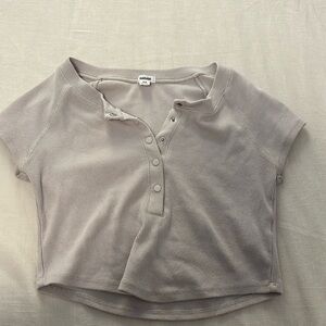Garage cropped shirt